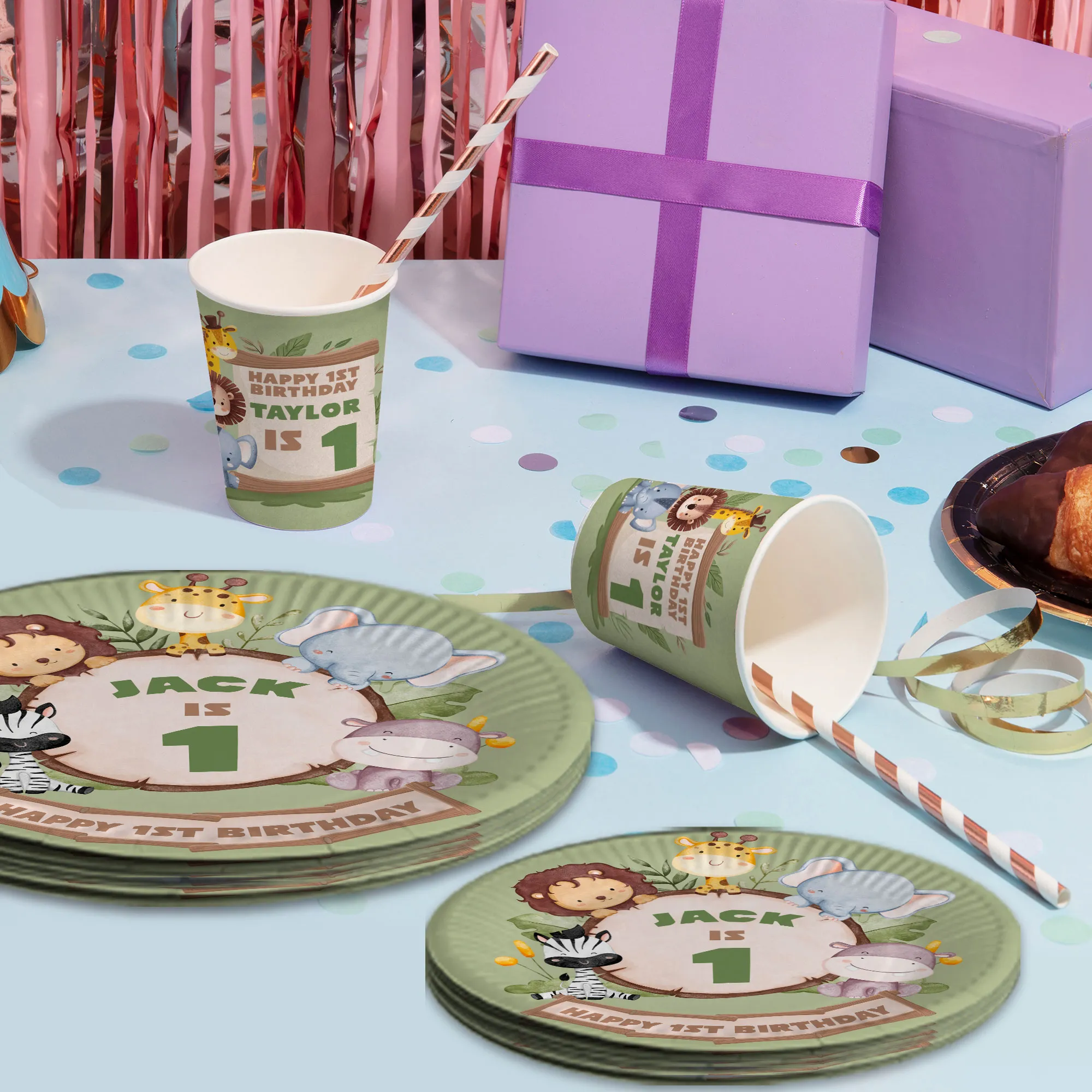 Jungle Kids Party Set image 6